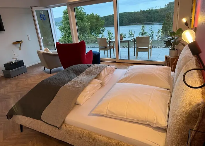 #8 Ommi Kese See-suite Fd Sauna Hund Terrasse Olpe bei Meschede