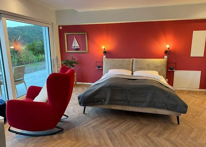 Apartament #8 Ommi Kese See-suite Fd Sauna Hund Terrasse Olpe bei Meschede