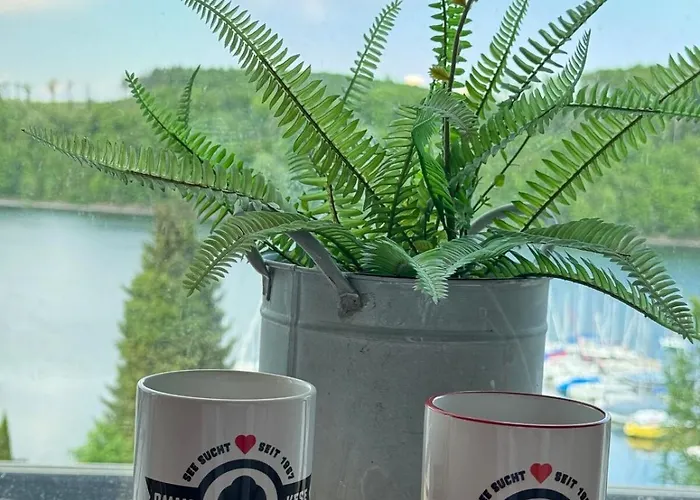 Apartament #8 Ommi Kese See-suite Fd Sauna Hund Terrasse Olpe bei Meschede