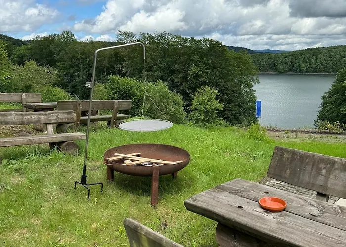 #8 Ommi Kese See-suite Fd Sauna Hund Terrasse Apartament Olpe bei Meschede